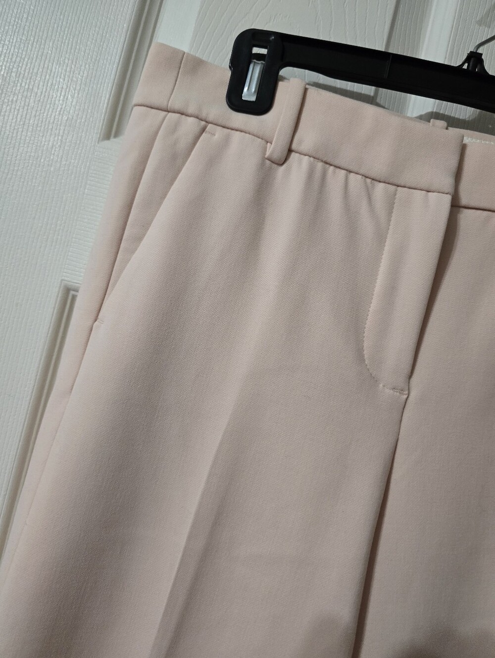 J. Crew 365 Flat Front Pleated Waist Ankle Length Structured Trousers, Sz 8, EUC - Picture 4 of 13